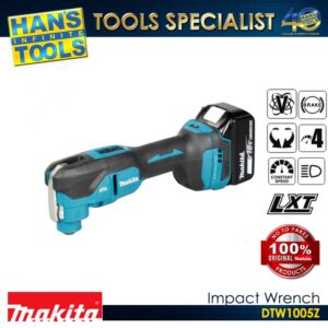 Makita DTW1005Z  Cordless 3/4" (19mm) 1,360 N-m (1,000 ft.lbs) Impact Wrench 18V LXT BL XPT [Bare Tool Only]