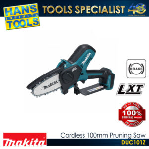 Makita DUC101Z Cordless 100mm (4") Pruning Saw 18V LXT BL XPT [Battery and Charger are  Sold Separately]