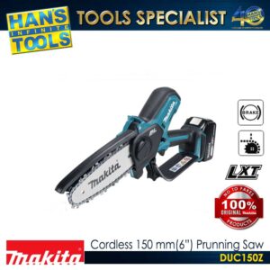 Makita DUC150Z Cordless 150mm (6") Pruning Saw 18V LXT BL XPT [Bare Tool Only]