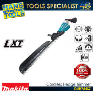 Makita DUH754SZ Cordless 750mm Hedge Trimmer 18V LXT BL XPT [Battery and Charger are Sold Separately]]