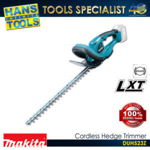 Makita DUH523Z Cordless 520 mm (20-1/2") Hedge Trimmer 18V LXT BL XPT [Battery and Chrager are Sold Separately]