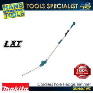Makita DUN461WZ Pole Hedge Trimmer 18V LXT XPT Cordless 460mm [Battery and Charger are Sold Separately]