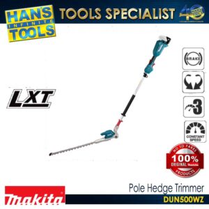 Makita DUN500WZ Cordless 500mm Pole Hedge Trimmer 18V LXT BL XPT [Bare Tool Only]
