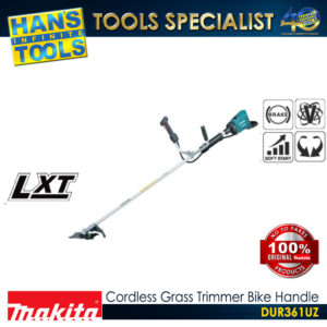 Makita DUR361UZ Cordless 2-Speed Grass Trimmer Bike Handle 18V X2 (36V) LXT BL ADT ADT XPT [battery and Charger are Sold Separately]