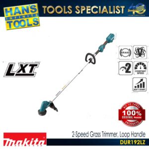 Makita DUR192LZ Cordless 2-Speed Grass Trimmer Loop Handle 18V LXT BL XPT