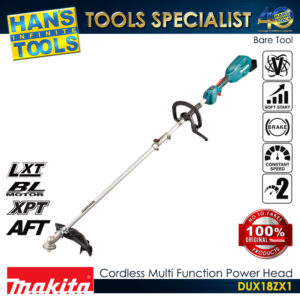 Makita DUX18ZX1 Cordless Multi Function Power Head 18V LXT BL AFT XPT [Battery and Charger are Sold Separately]