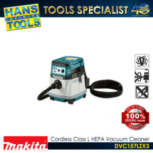 Makita DVC157LZX3 Cordless 15 L Dust Class L HEPA Vacuum Cleaner 18V X2 (36V) LXT BL AWS XPT [Battery and Charger are Sold Separately]