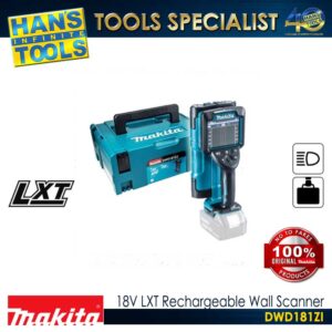 Makita DWD181ZI 18V LXT Rechargeable Wall Scanner