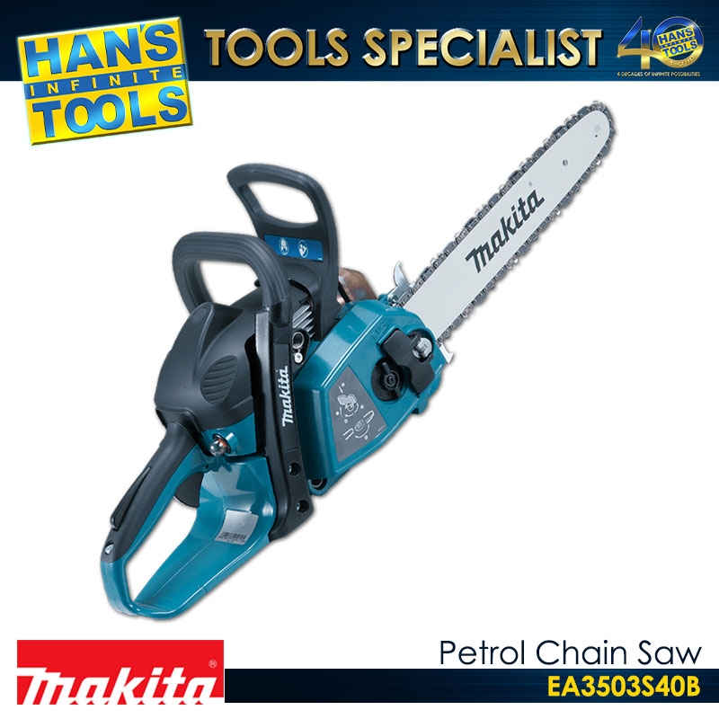 Makita EA3503S40B 2 Stroke 400mm (16") Petrol Chain Saw - Image 3