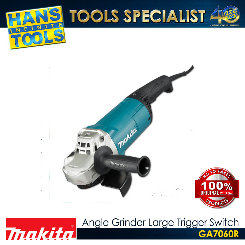 Makita GA7060R Angle Grinder Anti Restart Function Soft Start Large Trigger Switch 180mm (7") 2,200 W - Image 3