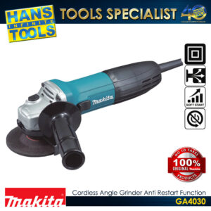 Makita GA4030 Angle Grinder Slide Switch 100 mm (4") 720 W