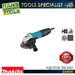 Makita GA4030 Angle Grinder Slide Switch 100 mm (4") 720 W