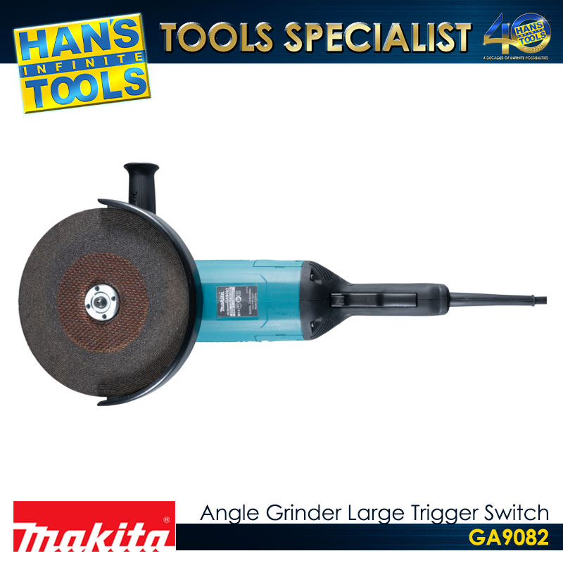 Makita GA9082 Angle Grinder Large Trigger Switch 230mm (9") 2,700 W - Image 3