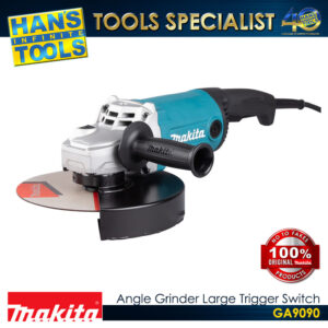 Makita GA9090 Angle Grinder Large Trigger Switch 230 mm (9") 2,200 W