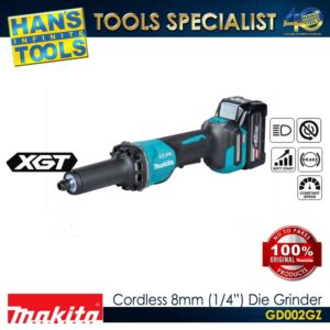 Makita GDOO2GZ Cordless 8mm (1/4") Die Grinder 40Vmax XGT BL AFT XPT