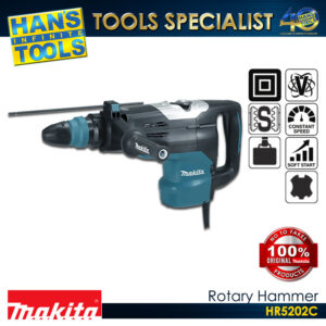 Makita HR5202C Rotary Hammer SDS MAX 52mm (2-1/16") 19.1 J