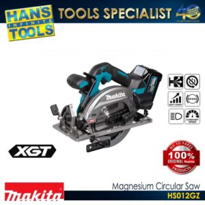 Makita HS012GZ Cordless 165mm (6-1/2") Magnesium Circular Saw 40Vmax XGT BL AWS XPT [Bare Tool Only]