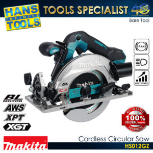 Makita HS012GZ Cordless 165mm (6-1/2") Magnesium Circular Saw 40Vmax XGT BL AWS XPT [Battery and Charger are Sold Separately]