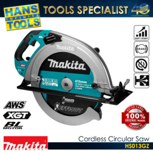 Makita HS013GZ Cordless 415mm (16-5/16") Circular Saw Electric Brake Soft Start 40Vmax XGT BL AWS [ Battery and Charger are Sold Separately]