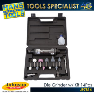 Johnson Elektrik JP7814 Die Grinder w/KIT 14PCS