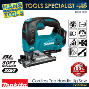 Makita JV002GZ Soft No Load Cordless Top Handle Jig Saw 40Vmax XGT BL XPT [Battery and Charger are Sold Seperately]