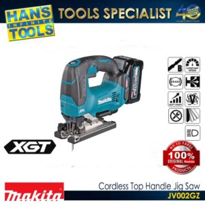 Makita JV002GZ Soft No Load Cordless Top Handle Jig Saw 40Vmax XGT BL XPT