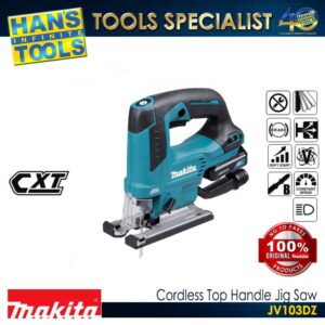 Makita JV103DZ Cordless Top Handle Jig Saw 12V max CXT BL SOFT NO LOAD