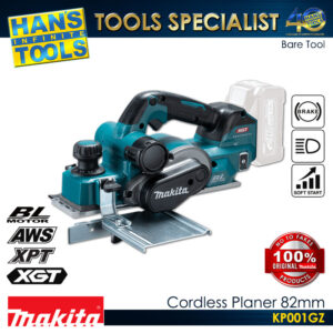 Makita KP001GZ Cordless 82mm (3-1/4") Planer 40Vmax XGT BL AWS XPT [Battery and Charger are Sold Separately]