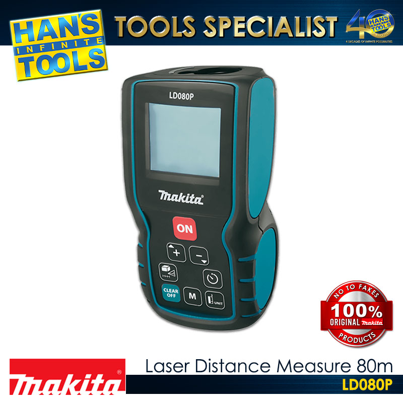 Makita LD080P 80M Laser Distance Measure