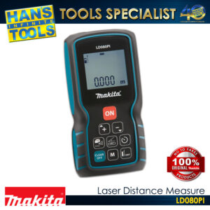 Makita LD080PI 80M Laser Distance Measure Inclination Sensor