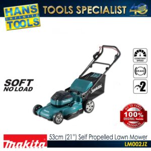 Makita LM002JZ Cordless 534mm (21") Lawn Mower 64Vmax BL XPT