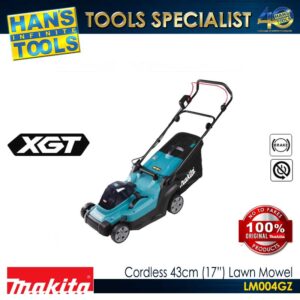 Makita LM004GZ Cordless 43cm (17") Lawn Mower 40V max XGT BL XPT [Battery and Charger are Sold Separately]