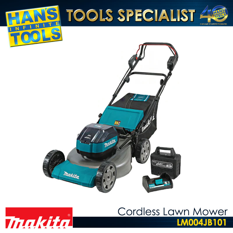 Makita LM004JB101 Cordless 530mm (21") Self Propelled Lawn Mower 64Vmax BL XPT - Image 2