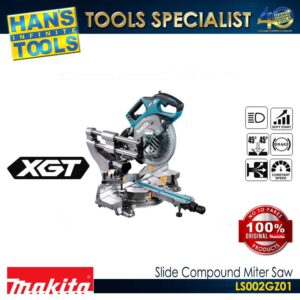 Makita LS002GZ01 Cordless 216 mm (8-1/2") Slide Compound Miter Saw 40Vmax XGT BL AWS DXT [Bare Tool Only]