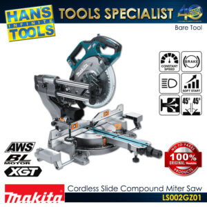 Makita LS002GZ01 Cordless 216 mm (8-1/2") Slide Compound Miter Saw 40Vmax XGT BL AWS DXT [Bare Tool Only]