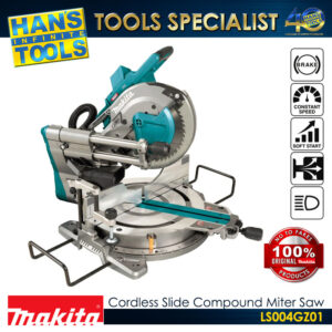 Makita LS004GZ01 Cordless 260mm (10-1/4") Slide Compound Miter Saw 40V max XGT BL AWS DXT [Battery and Charger are Sold Separately]