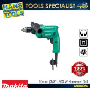 Makita M0800M 10mm (3/8") 500 W Hammer Drill