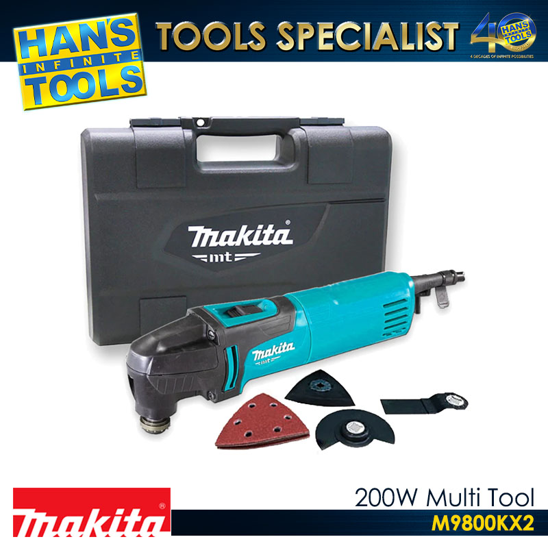 Makita M9800BKX2 200 W Multi Tool - Image 3