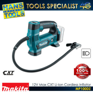 Makita MP100DZ Cordless Inflator 12Vmax CXT Li-Ion [Battery and Charger are Sold Separately]