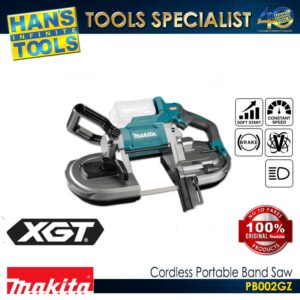 Makita PB002GZ Cordless Variable Speed Portable Band Saw 40Vmax XGT BL XPT