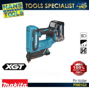 Makita Pin Nailer 12Vmax XGT BL XPT 23 GA 35 mm (1-3/8")