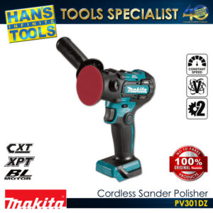 Makita PV301DZ Cordless Sander Polisher 12Vmax CXT XPT [Battery and Charger are Sold Separately]