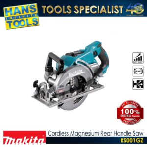 Makita RS001GZ Cordless 185 mm (7-1/4") Magnesium Rear Handle Saw 40Vmax XGT BL ADT XPT
