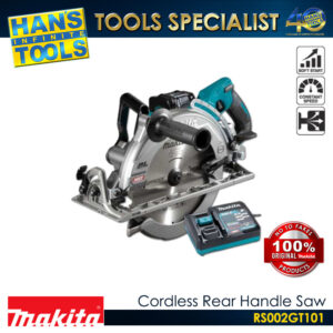 Makita RS002GT101 Cordless 260 mm (10-1/4") Magnesium Rear Handle Saw 40Vmax XGT BL ADT AWS XPT [KIT SET]