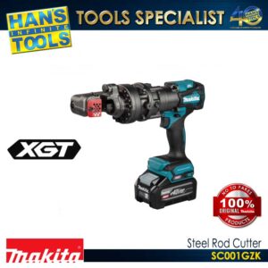 Makita SC001GZK Cordless 16mm (5/8") Steel Rod Cutter 40Vmax XGT Brushless [Bare Tool Only]