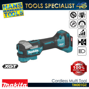 Makita TM001GZ Cordless Toolless Multi Tool 40V Max XGT BL AVT [Battery and Charger are Sold Separately]