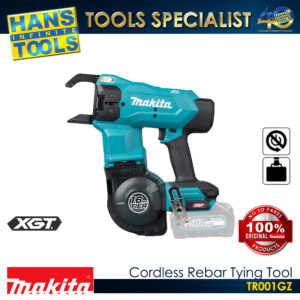 Makita TR001GZ Cordless Rebar Tying Tool 40V Max XGT Brushless [Battery and Charger are Sold separately]