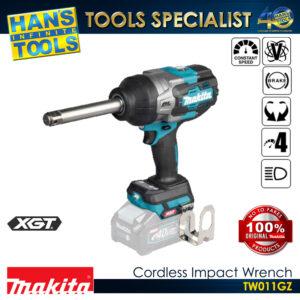 Makita TW011GZ Cordless Impact Wrench 40V Max XGT BL XPT 3/4" (19 mm) 1,500 N-m (1,110 ft.lbs.)[Bare Tool Only] [Battery and Charger are Sold Seperately]