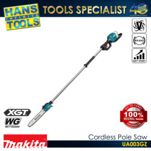 Makita UA003GZ Cordless Pole Saw 40V Max XGT BL AFT XPT 300 mm (12") [Battery and Charger are Sold Separately]