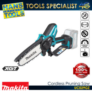 Makita UC029GZ Cordless Pruning Saw 40V Max XGT BL 150 mm (6") [Battery and Charger are Sold Separately]